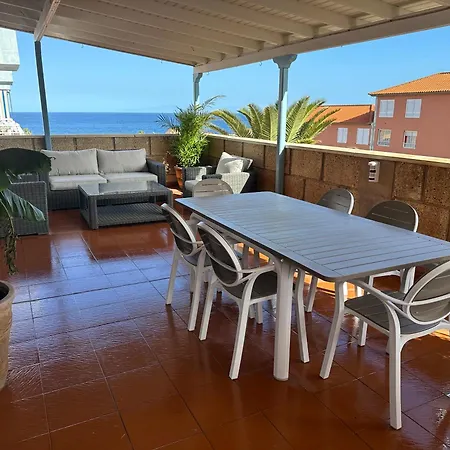 Апартаменты Luminoso Con Amplia Terraza Y Vistas Канделария